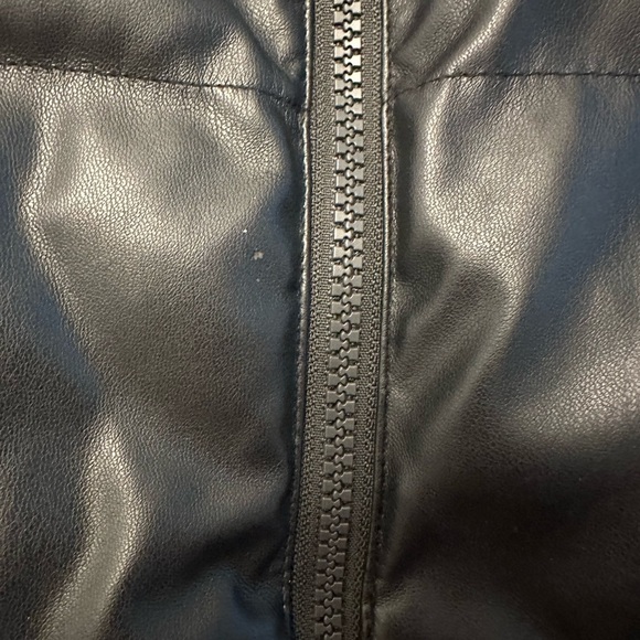 Art Class Crop Black Puffer Jacket Girls L - Picture 7 of 8